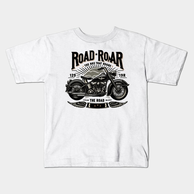 Bike Kids T-Shirt by Vehicles-Art